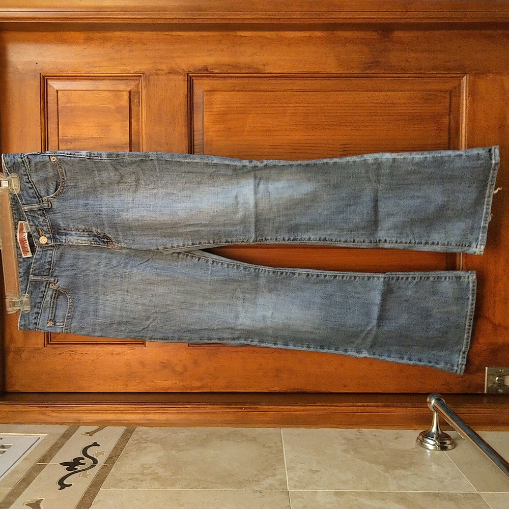 Gap Curvy Low Rise Vintage Y2K Bootcut Jeans 6 Ankle Medium Wash Stretch